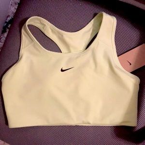 NWT- Women’s Large Nike Swoosh Bra- Lime Green